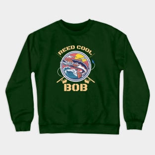 Reel Cool Fishing Dad Crewneck Sweatshirt